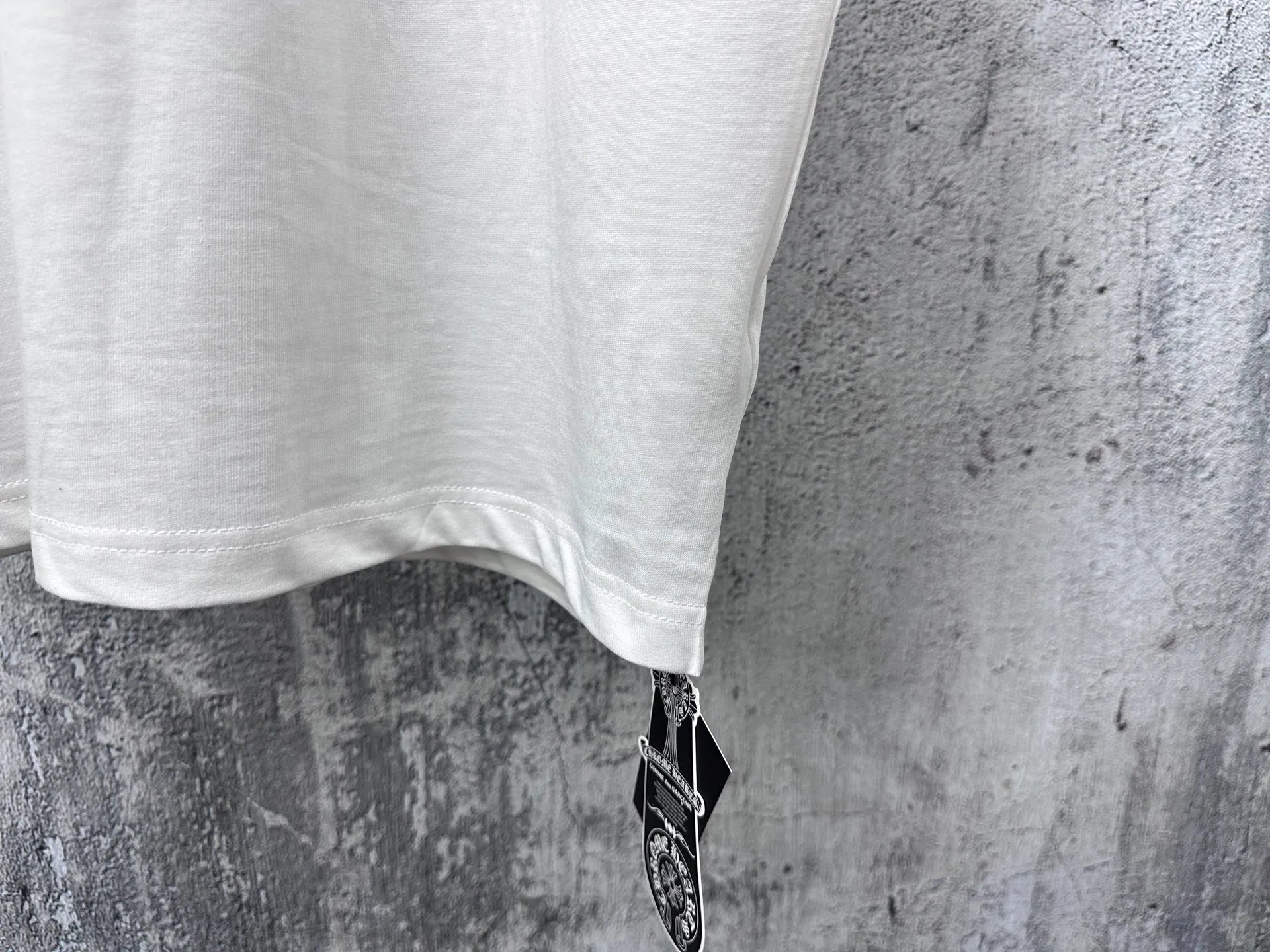 ￼ 【Chrome Hearts】 T Same Style T Versatile : White Size：XS-L